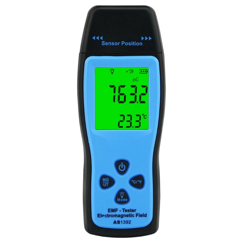 

AS1392 EMF Meter LCD Radiation Dosimeter Mini EMF Tester Electromagnetic Field Radiation Detector Dosimeter Tester