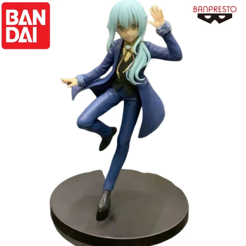 

Bandai в наличии, оригинальная модель куклы Banpresto Rimuru, новая фигурка в штучной упаковке, анимационные периферийные устройства, персонажи аниме, гараж