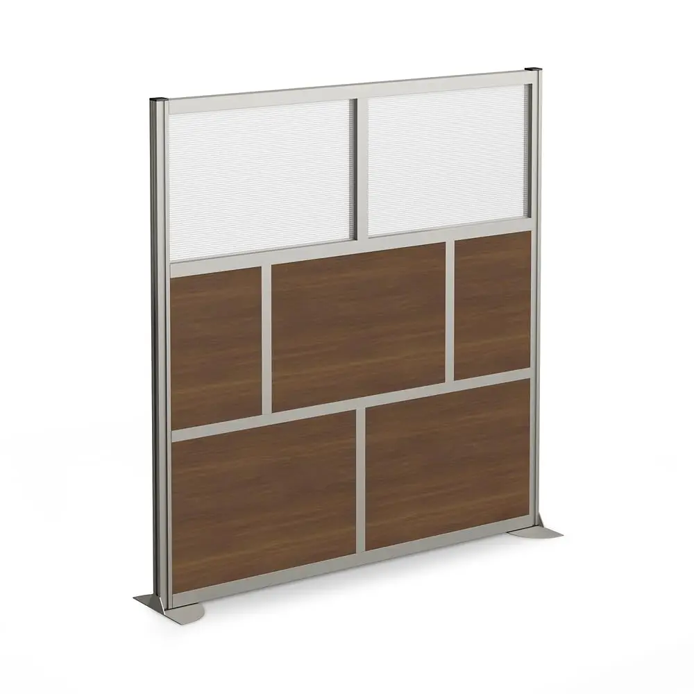 NBF Office Partition - Cubicle Privacy Panel Wall Divider - Modern Room Separator - Laminate Free Standing Portable, Customized
