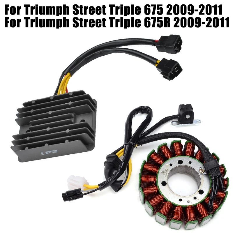 

For Triumph Street Triple 675 675R 2009 2010 2011 Motorcyle Stator Coil Regulator Rectifier