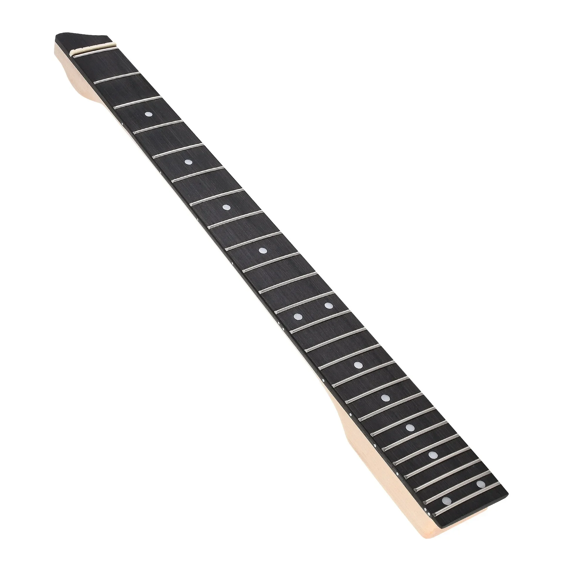 2025 High Quality 25 Frets Headless Electric Guitar Handle Rosewood Fingerboard Maple Neck For 6 String Travel Guitar