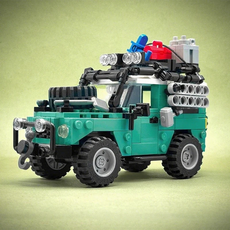 341pcs MOC Ground Walker Defender City Champions Model Toy Building Blocks Construction Christmas Gift DIY Kids Creative Idea