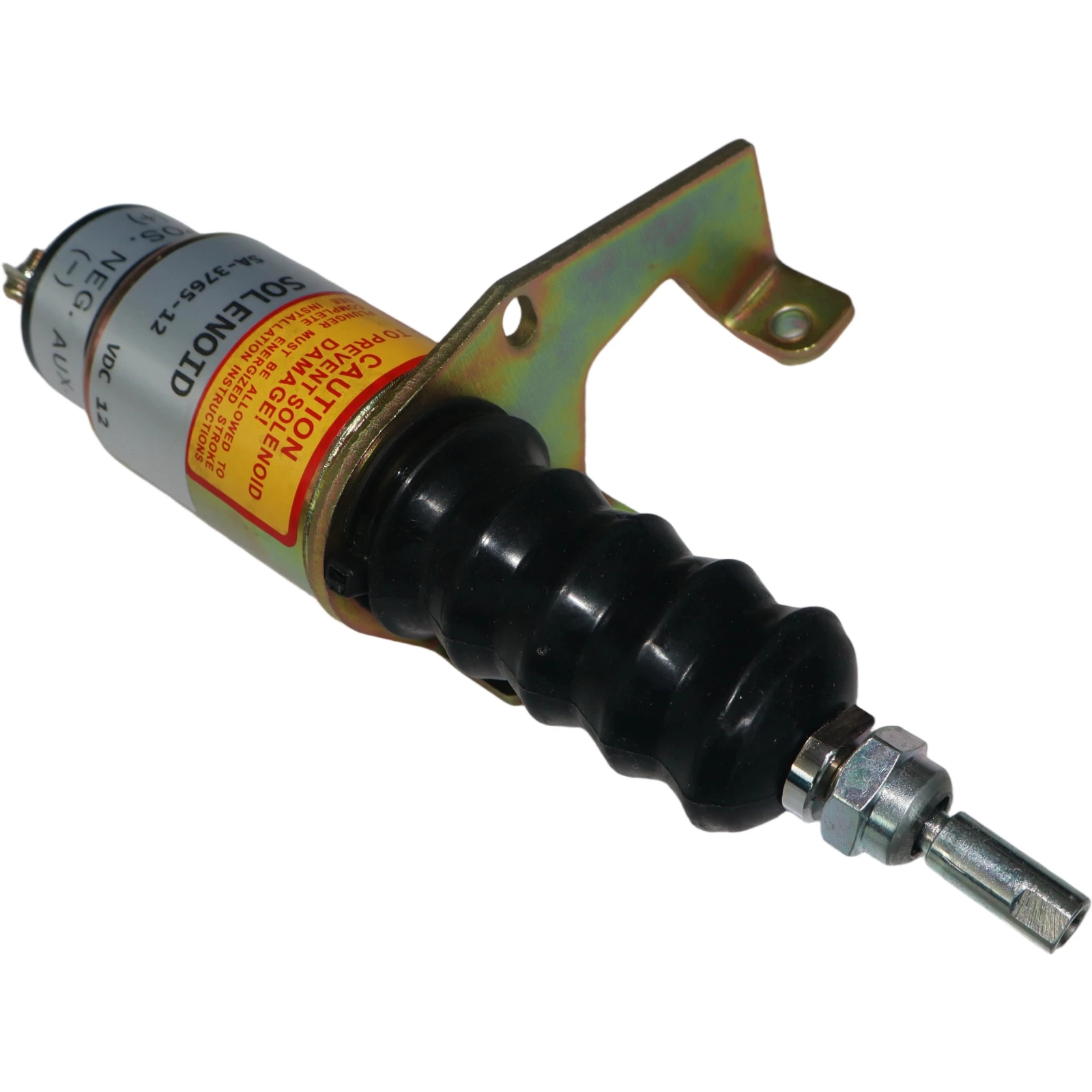 1pc Fuel Shutdown Stop Solenoid Valve SA-3765-12 SA376512 1751ES For Deutz Excavator RSV Engine 12V System Replacement