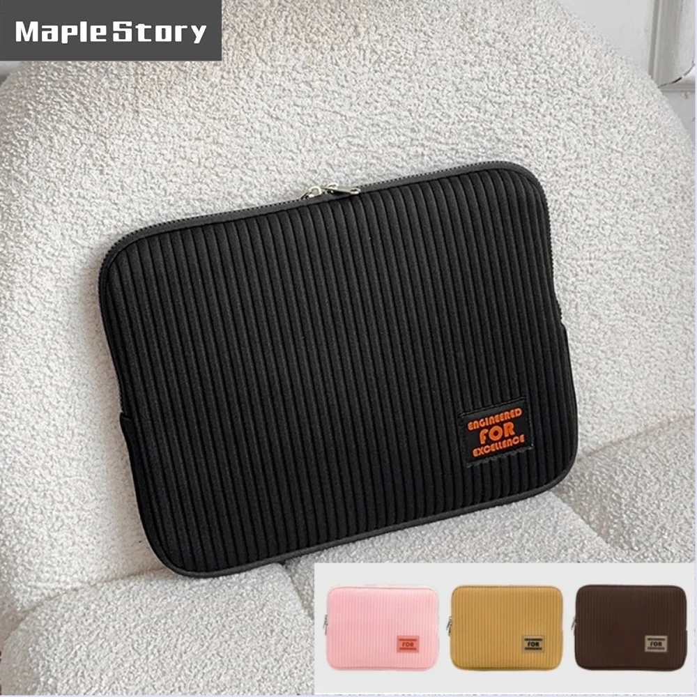 

14 Inch Stripe Laptop Sleeve for Macbook Air/Pro 14 inch shockproof Bag Notebook Cover for Lenovo ASUS Huawei Dell Computer Case