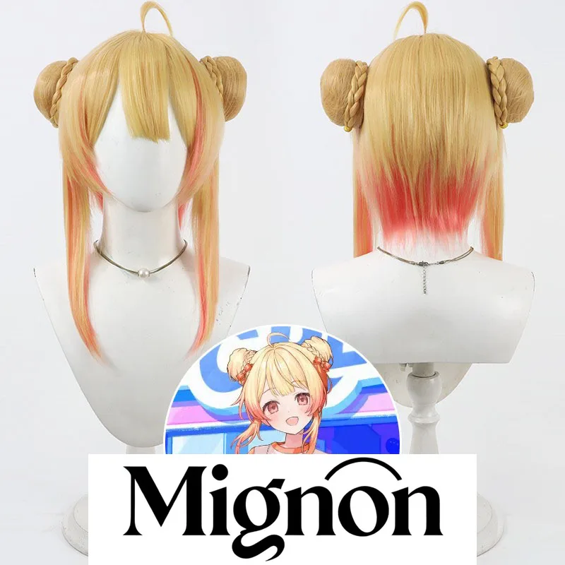 

Миньон Виртуальный стример YouTube Otonose Kanade косплей парик двухцветный градиент отдельные двойные пучки волос