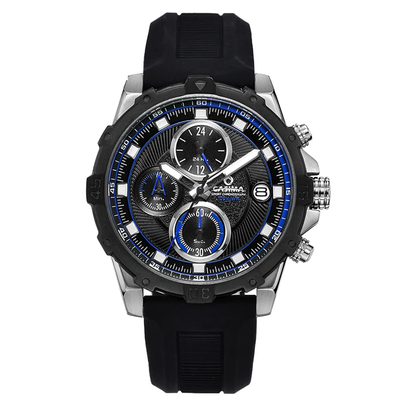 

Часы CASIMA для пар, мужские кварцевые часы, водонепроницаемые, простые трендовые, модные, Джокер, светящиеся, модель ST-8306-1021