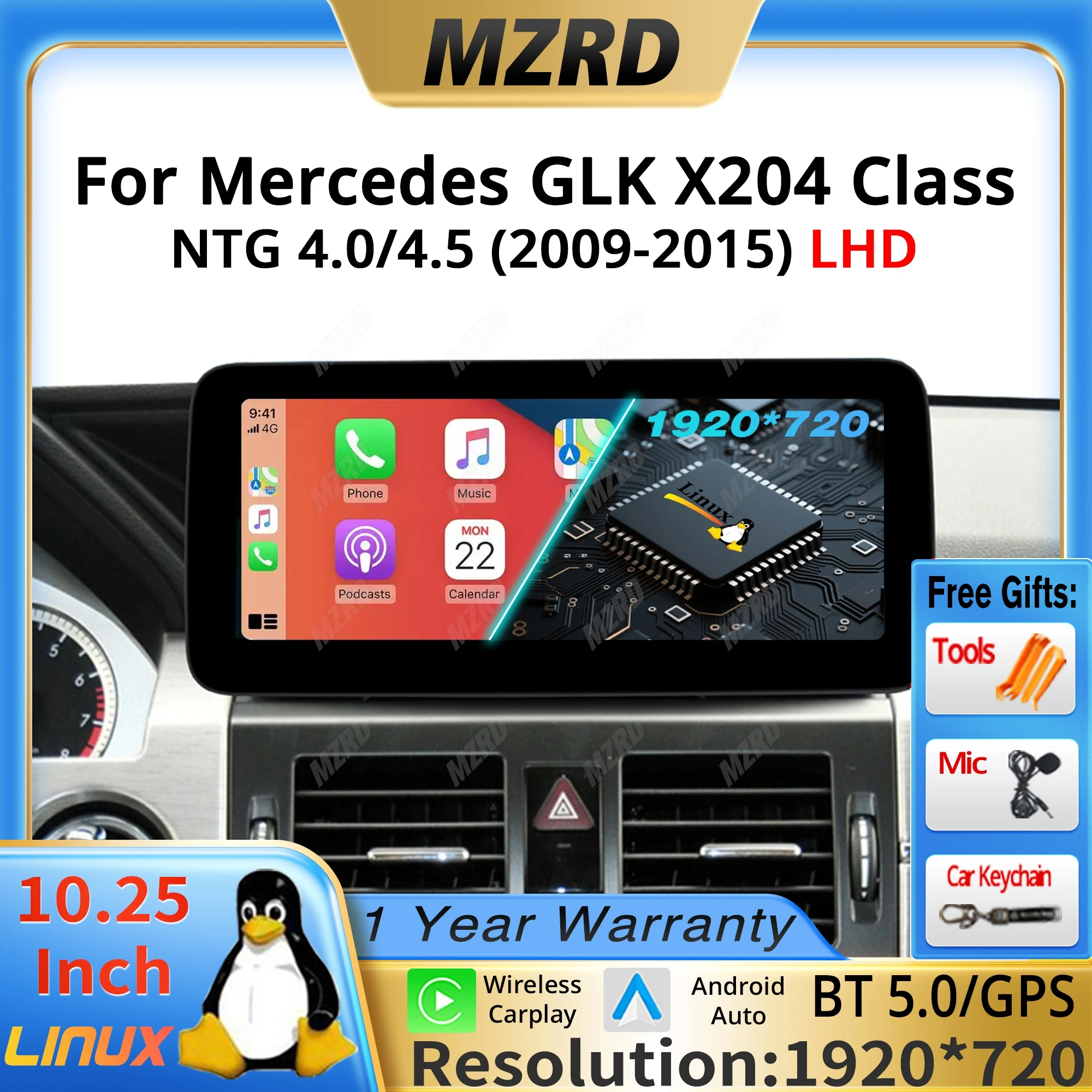 Mzrd 10.25" Linux S…