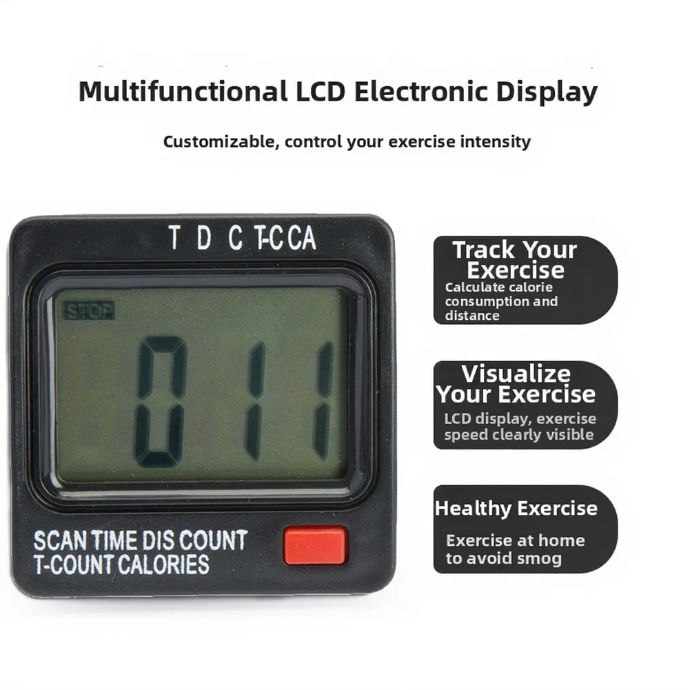 LCD Timer for Stepping Machines Elevator Climbers Treadmills Rehab Equipment Calorie Burn Speed Distance Step Count