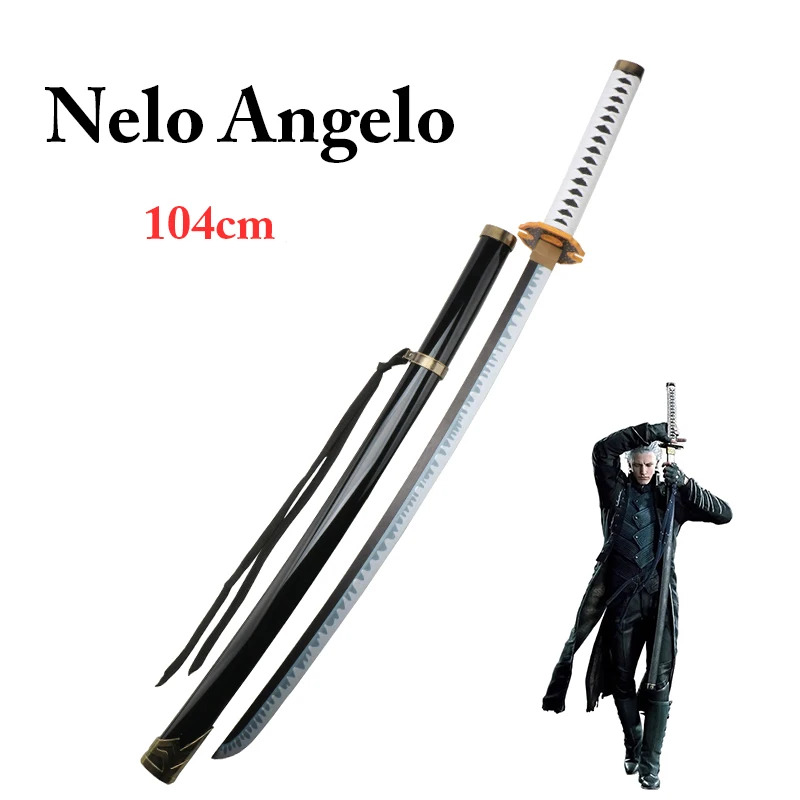 Dark Slayer Katana Nelo Angelo Weapons Used By the Character Vergil Yamato 5 Cosplay Weapons 1:1 Original pattern Party Gifts