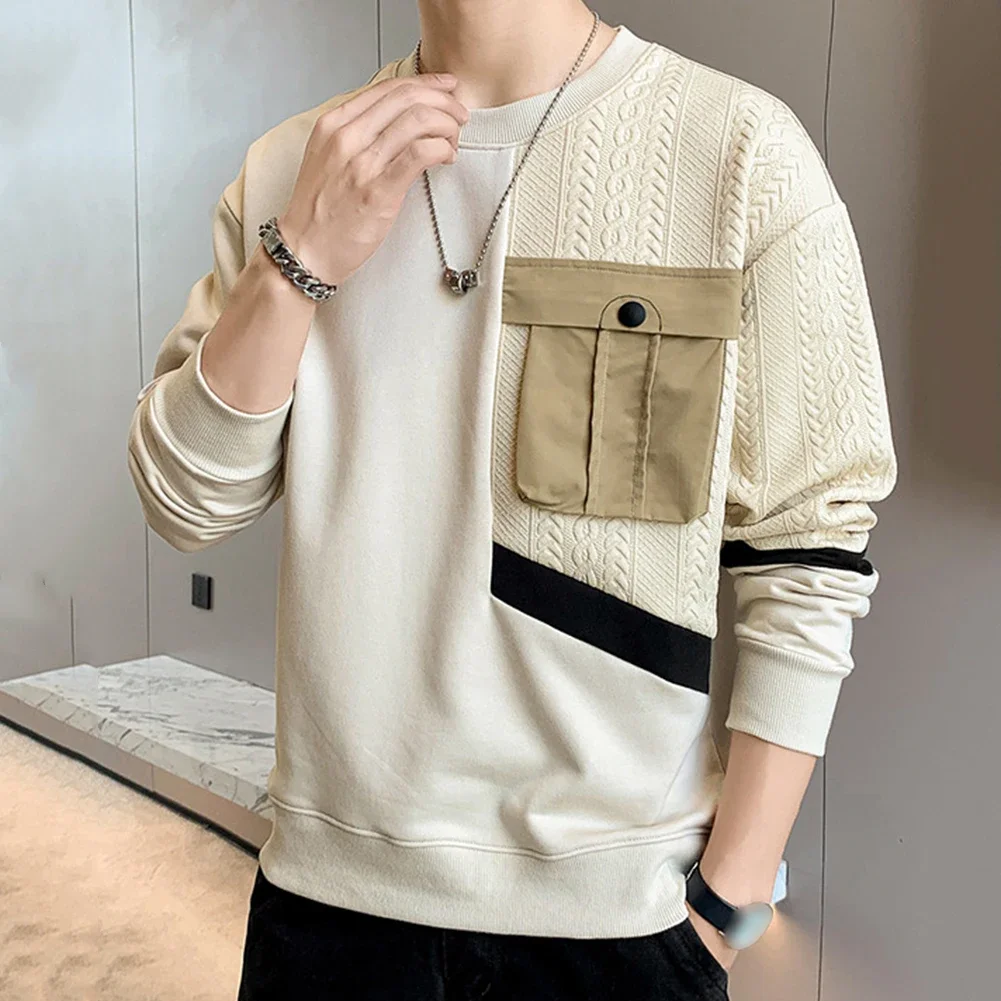 

For Casual Activities Bottoming Shirt Casual Sweatshirt Casual Outfit Comfortable Mens Sweatshirt Bottoming Shirt
