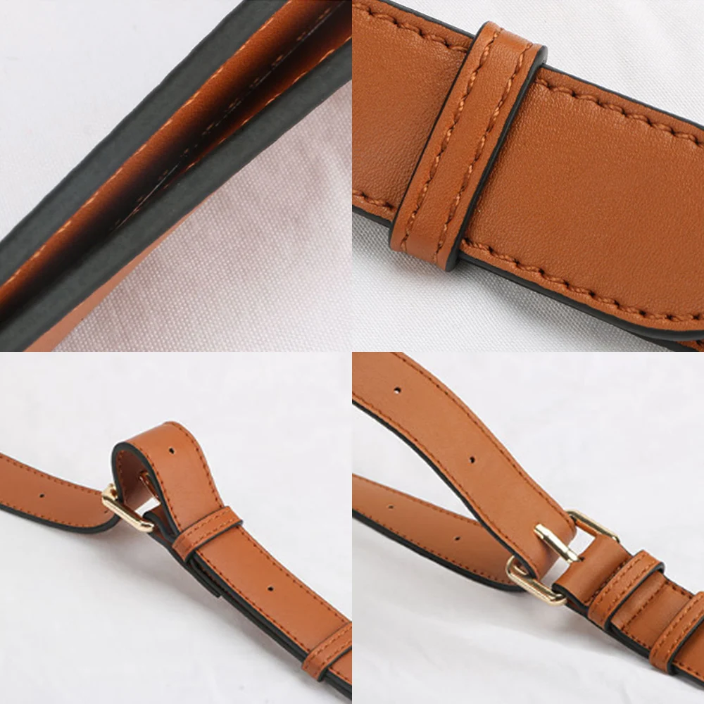 NEW Adjustable Leather Shoulder Bag Strap High Quality Crossbody Bags Strap 2.5cm Wide Strap For Handbags DIY Bag Accessories