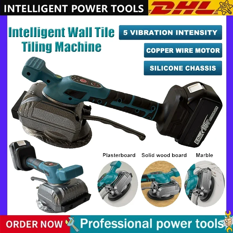 

Для аккумуляторной плиткоукладочной машины Makita 18В: интеллектуальная машина для укладки настенной плитки, вибрационная машина для выравнивания плитки, электроинструмент.
