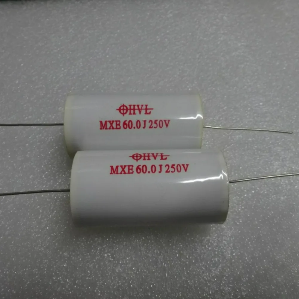 OHVL MXE 60.0uf 250v 606 Brand New Axial Non-polarized Crossover Audio Capacitor