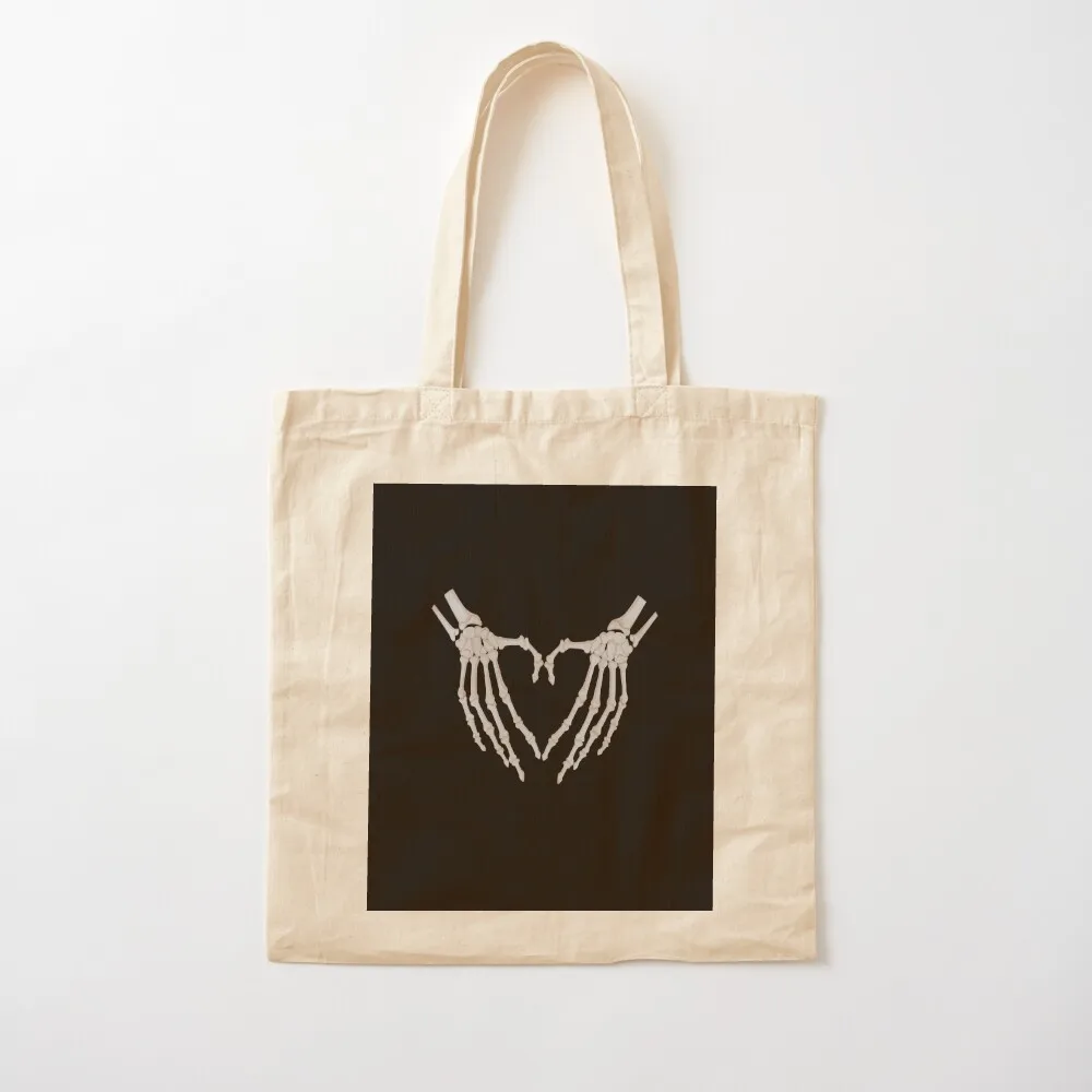 X-Ray Hands Heart Radiology Radiologist Skeleton Tote Bag Woman shopper bag shopping bag logo custom bags