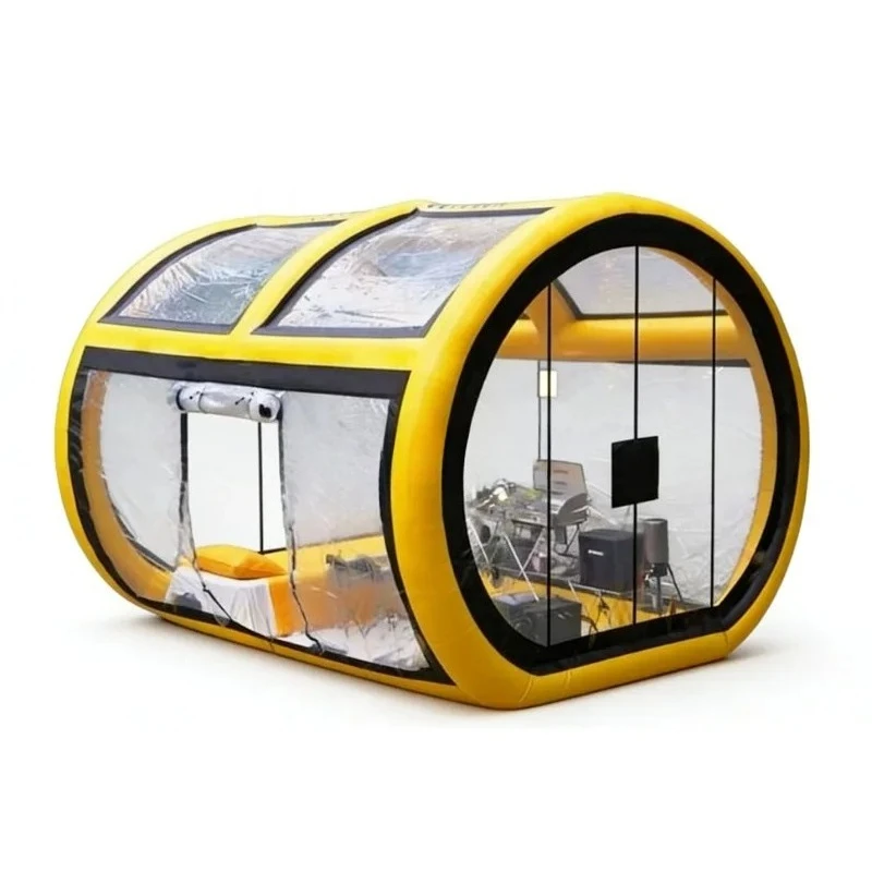 

Newest Design Integrated Inflatable Air House Family Camping Waterproof Windproof UV Resistant Easy Set Up Bubble House