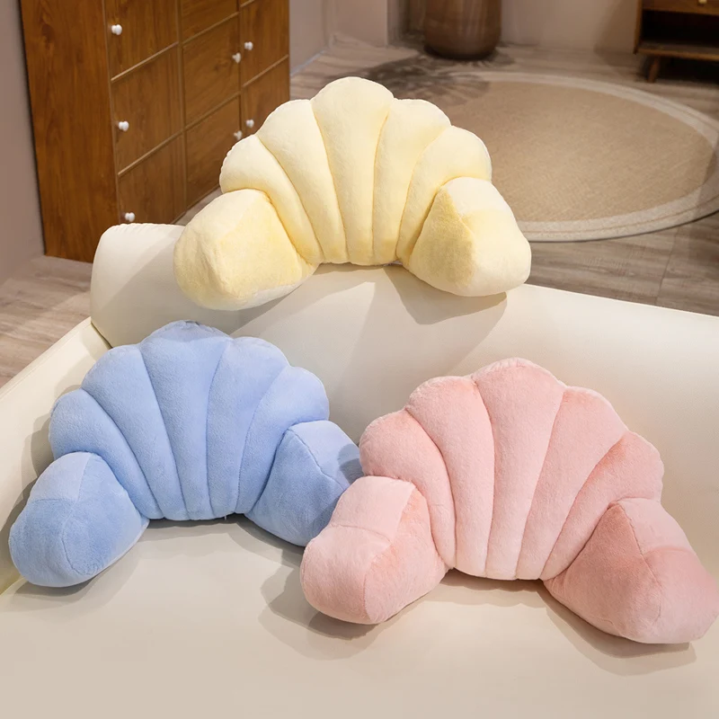 Shell Waist Pillow Soft Plush Colorful Sea Shell Cushion Sitting For a Long Time To Protect The Waist Seat Companion Home Decor