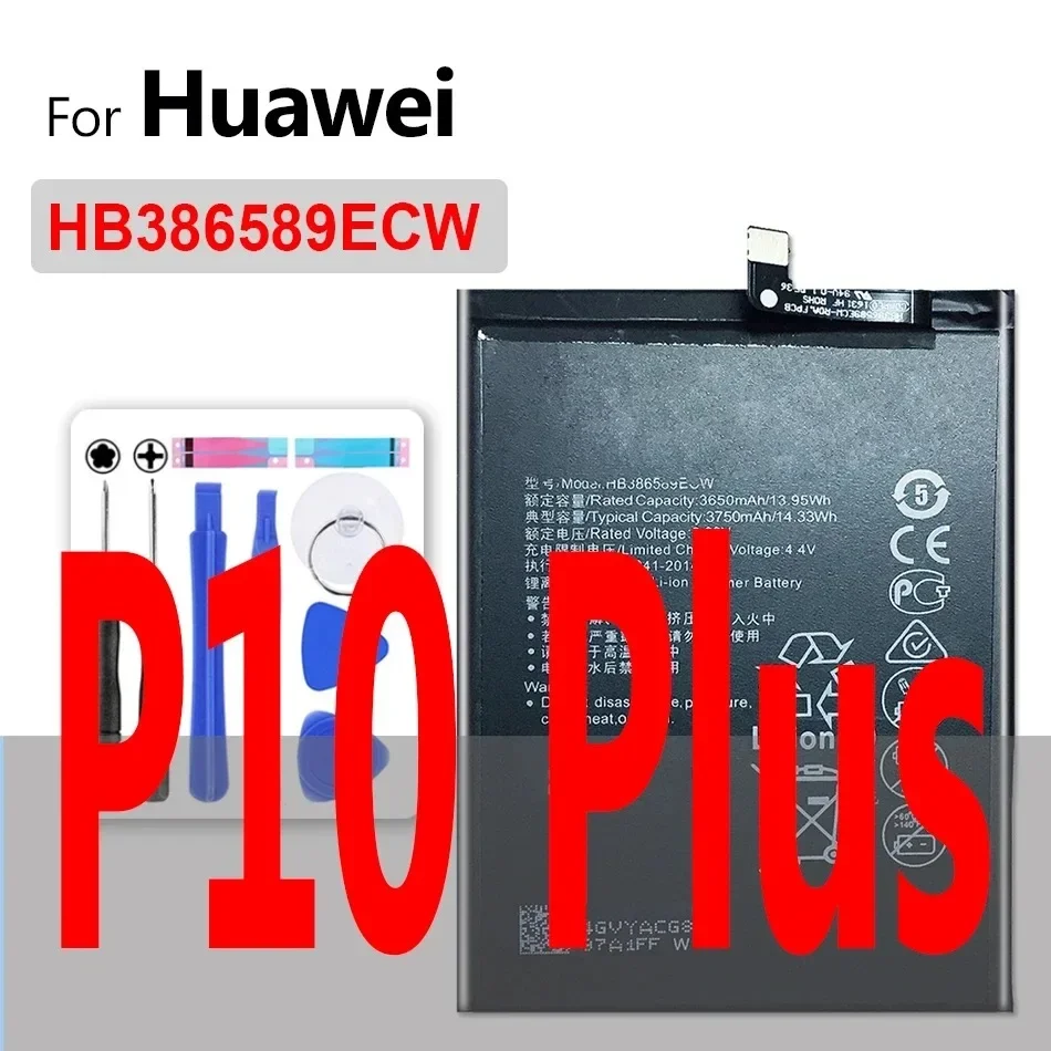 Battery for Huawei P6 P7 P8 P9 P10 P20 P30 Lite mini Plus Pro/G6 G7 G8X G9 G10 Play/GR5/GT3 GR3 2017/Nova 2 3 4 2i 3i 3e 4e 5i