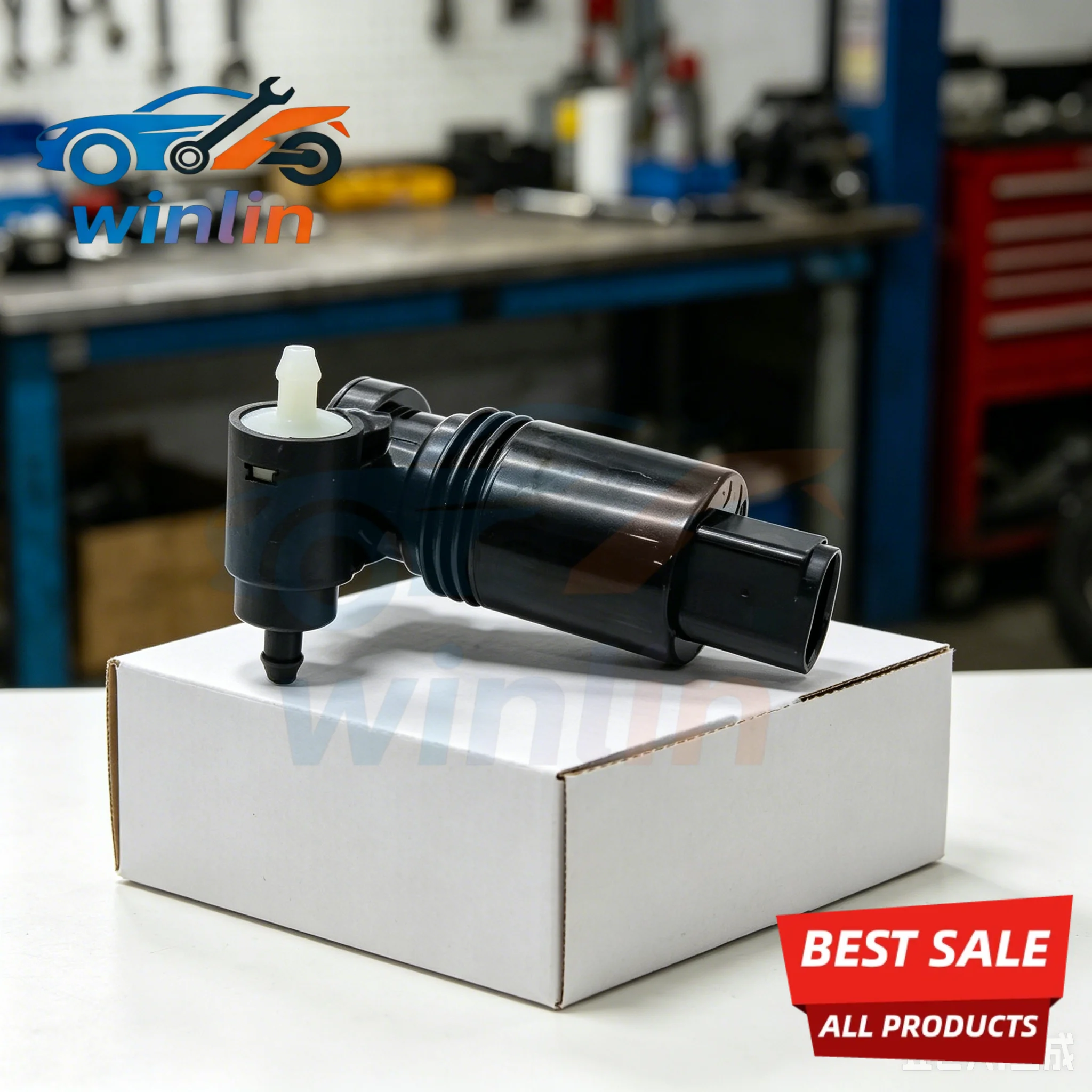 OEM 05179153AC Windshield Wiper Washer Pump For Jeep Wrangler Patriot Compass Dodge Journey Chrysler Town Country Aspen