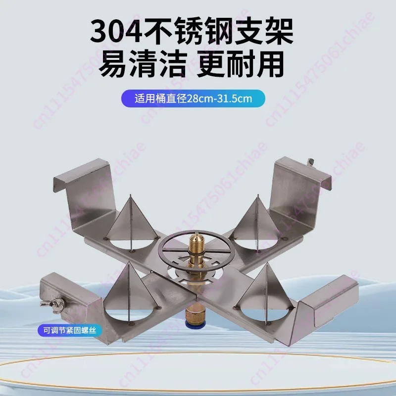 New Pesticide Bottle Opening Bottle Washer Quick Refusing High Pressure Washer Flying Plant Protection Bottle Washer