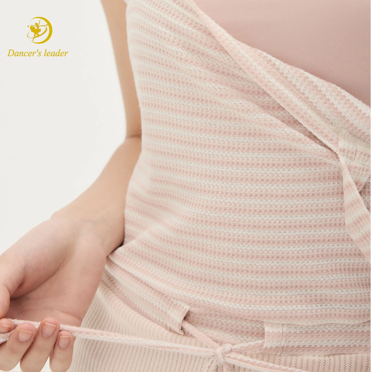 بذلة الباليه المهنية الكبار النساء التخسيس الرقص اليوغا ممارسة البدلة التدرج اللون منعت الدافئة بذلة السراويل #4