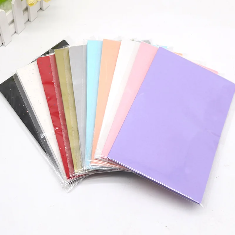 100sheet/bag A5 Wrapping Handbook priming Copy Multicolor Print Tissue Paper Bookmark Gift Wrapping DIY thin Packaging Material