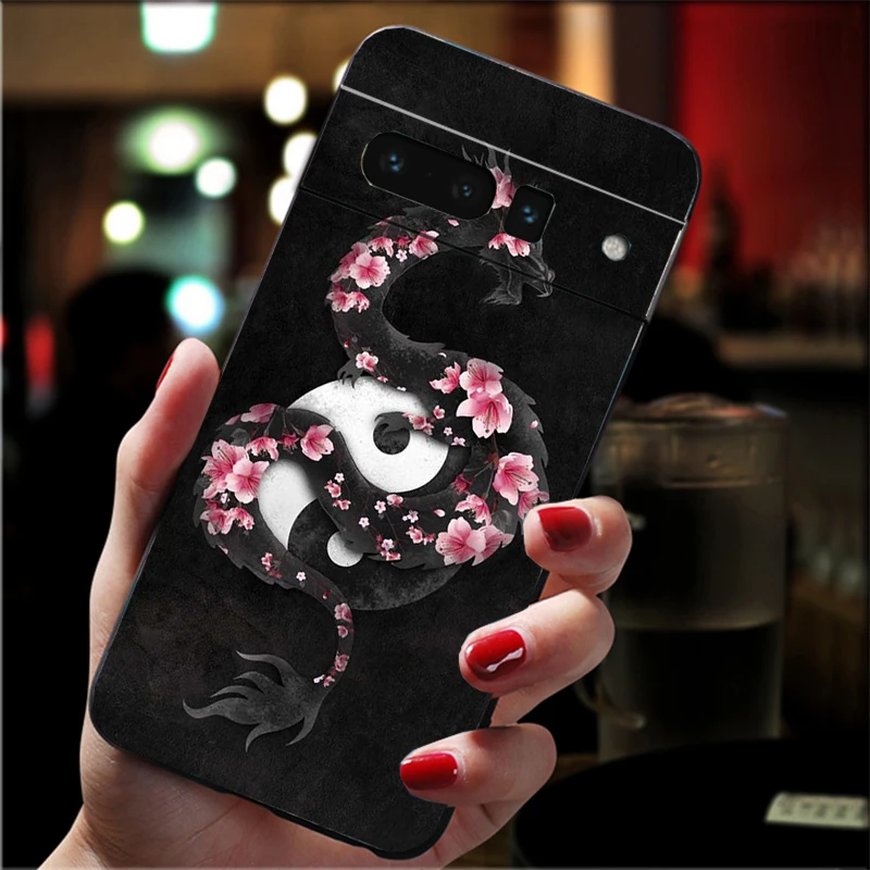 Dragon Art Phone Case For Google Pixel 10 9 Pro XL 9A 8 7 6 Pro Pixel 8A 7A 6A Pixel 8 7 6 5