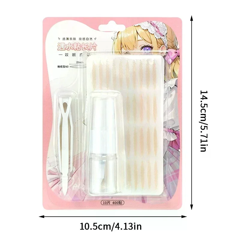 สติกเกอร์ติดตาสองชั้นแบบล่องหน แถบยกเปลือกตา แถบติดตาสองชั้น เทปกาวติดตา อุปกรณ์ติดตา