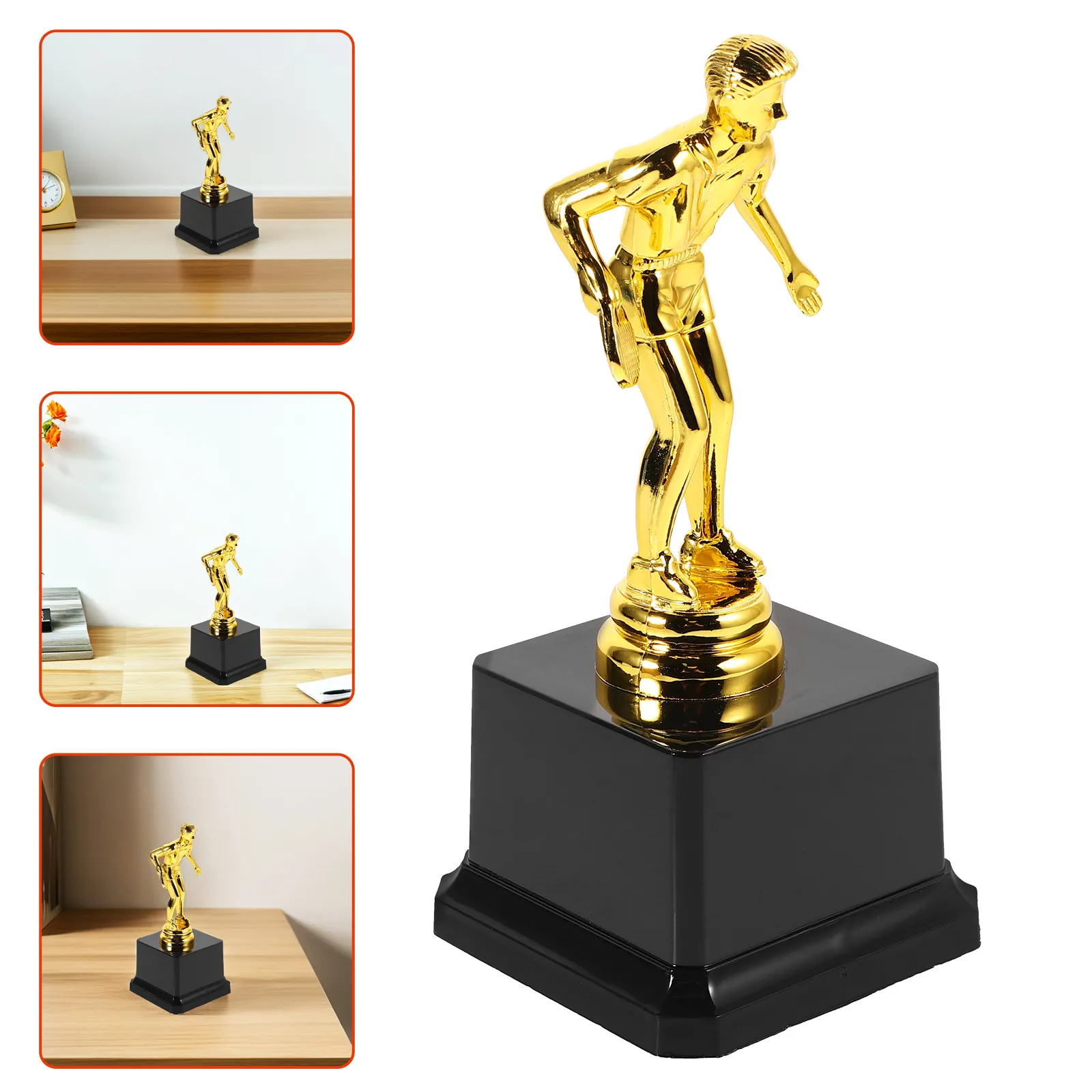 

Plastic Table Decor for Celebration Competition Award Winners Party Sports Game Prize Fake Trophy