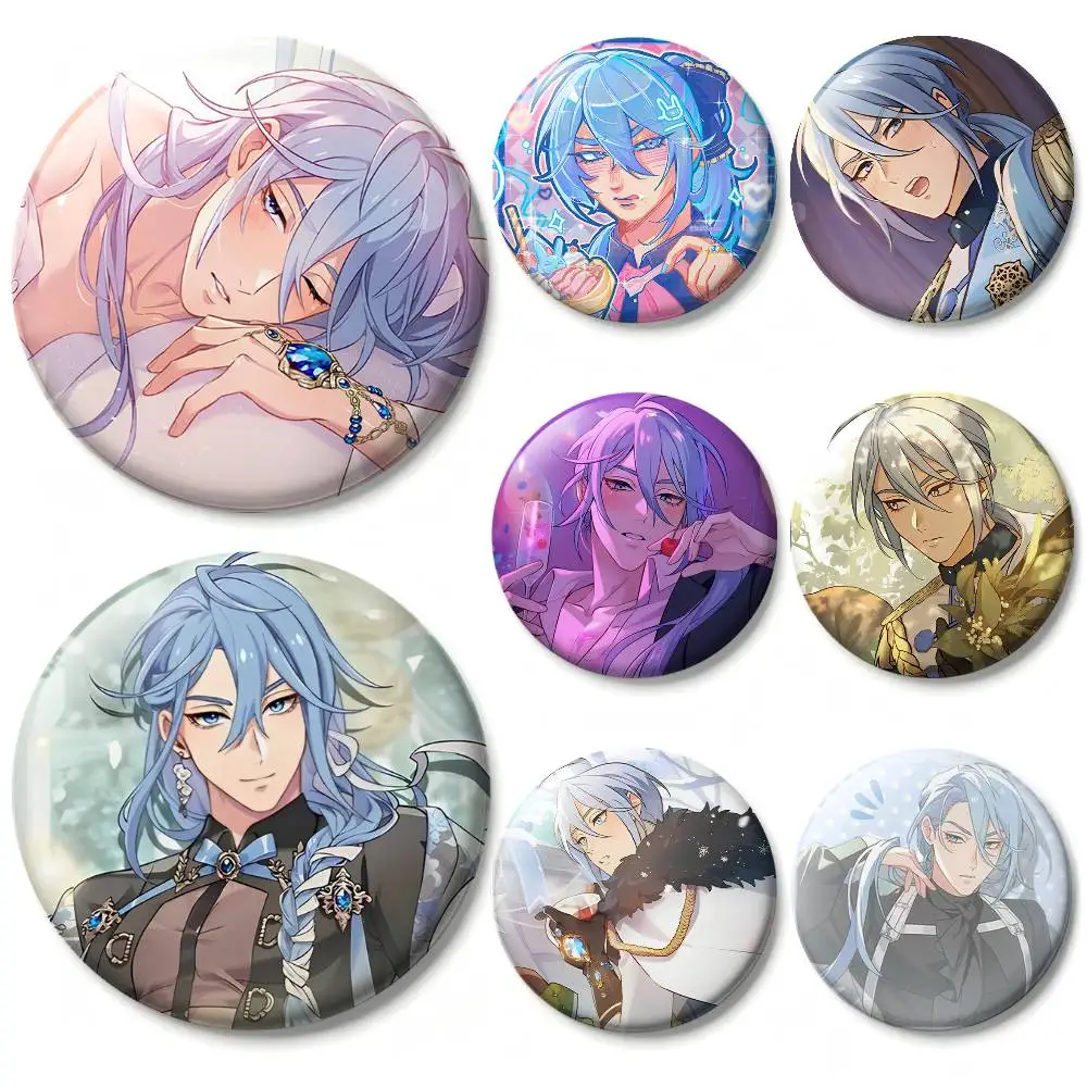 E-Edmond Nu C-Carnival Badges 25 32 44 58 75 mm Round Fans Collect Friends Gifts Brooch Souvenir