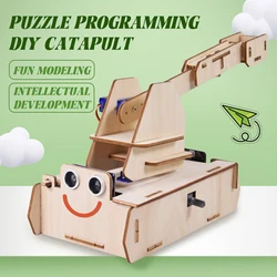 Keyestudio Programming Stone Thrower Learning Kit For Micro:bit With Basic Tutorial Projects Servo Driving Pullze Modeling Kit