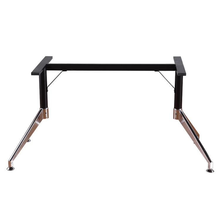 Supporto per gambe da tavolo per carichi pesanti: base in ferro per scrivania da ufficio, tavolo da conferenza, tavolo da pranzo e banco da lavoro con supporto superiore in marmo/vetro