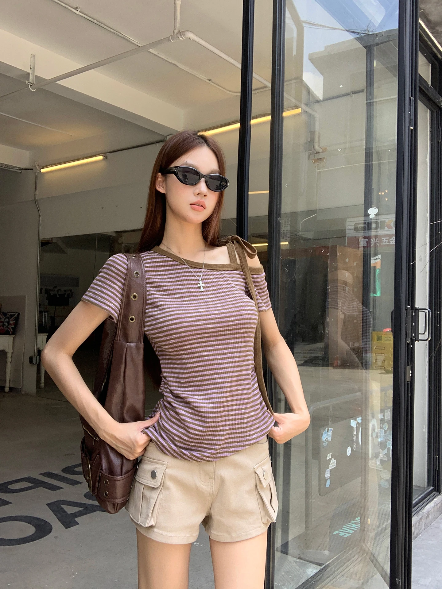 Jean taille haute à jambes larges pour femmes, tendance, Cool, coupe droite, vêtements de travail amples, pantalons chauds, rouge, magasin de célébrités, été