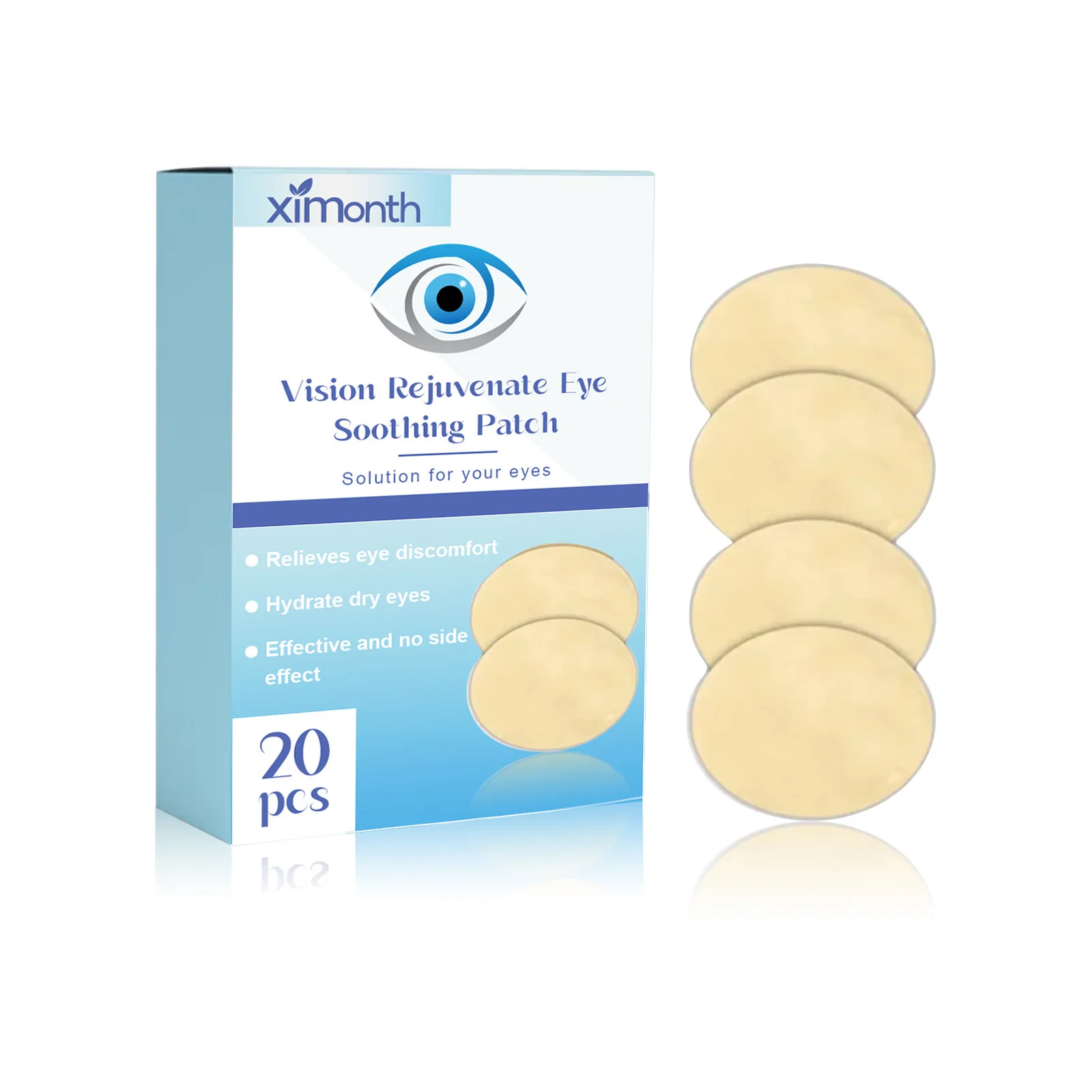 Red Eye Treatment Patch Improve Eyesight Myopia Cataract Treatment Relieve Eye Infection Anti Dry Blurred Vision Relief Sticker