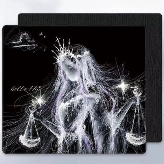 

Коврик для мыши с изображением 12 знаков зодиака, для игр в FPS, с грубой поверхностью, стильный, для настольного компьютера