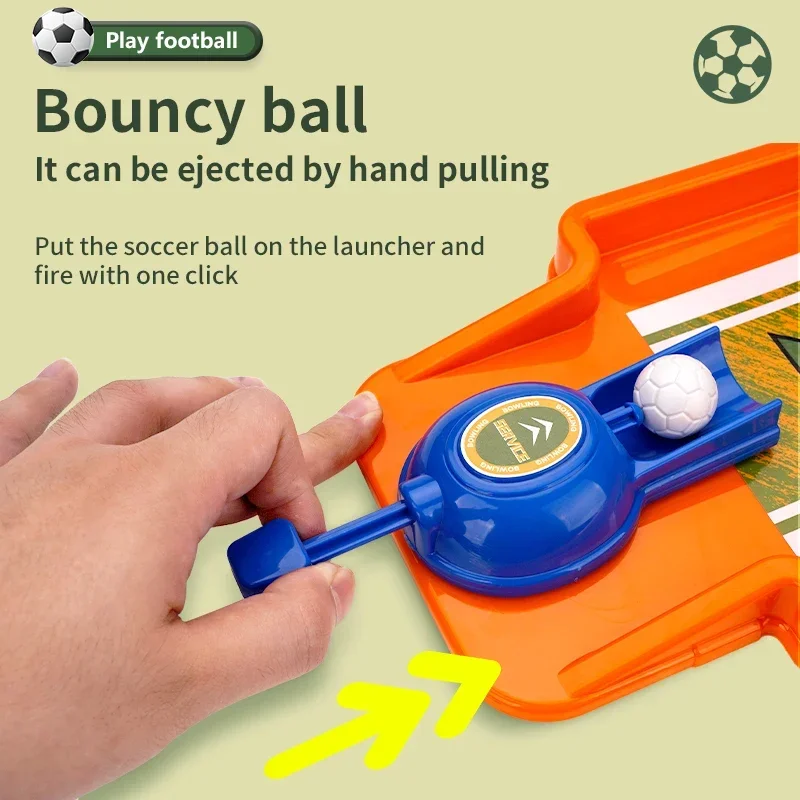 Tabletop Football Board Game Funny Finger Ejection Soccer Machine Children's Sports Toys Indoor Interactive Game Kids Toys Gifts - Detail 1