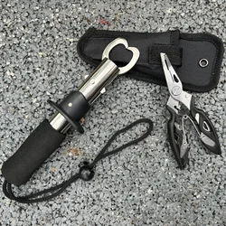 Cutter Plier Scissor Fish Gripper Plier Set Nipper Pincer Snip Fishing Lure Lipgrip Accessory Tool Clip Clamp Grabber Trigger