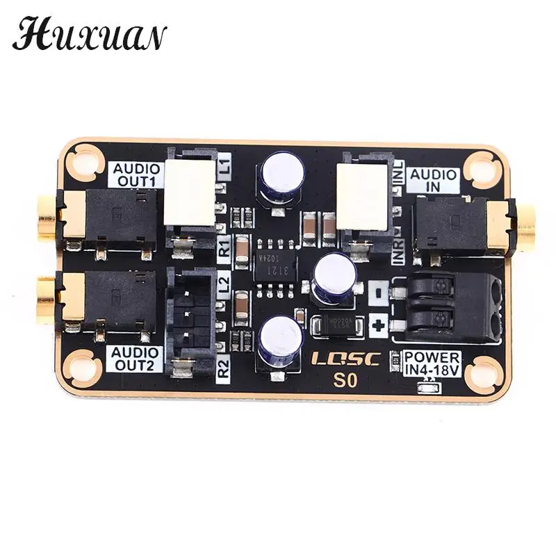 Audio Isolation Noise Reduction Module Audio Common Ground Noise Cancellation DIY Power Amplifier Board