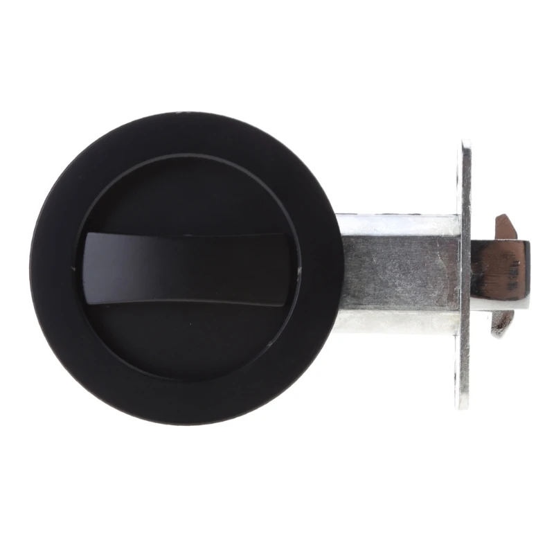 Set Kunci Pintu Saku Tak Terlihat Tersembunyi Baru Kunci Pintu Kamar Mandi Dapur dengan Kunci