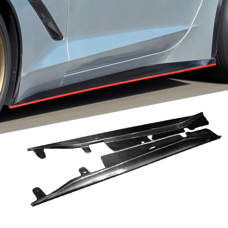 Panel Samping Serat Karbon untuk Corvette Convertible C7 Z06