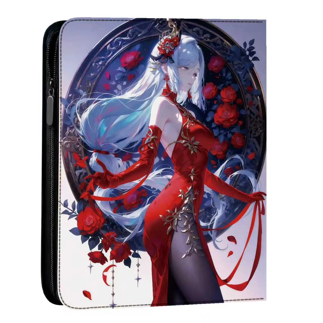 Genshin Impact、9 Pocket、Zipper、Card Binder、Custom、Trading Card Album、Card Storage、TCG Game Cards