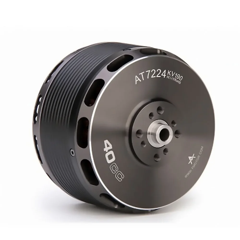 T-MOTOR at 7224 at7224 kv160 kv190 brushless motor for rigid wing drone 30-40cc gasoline engine