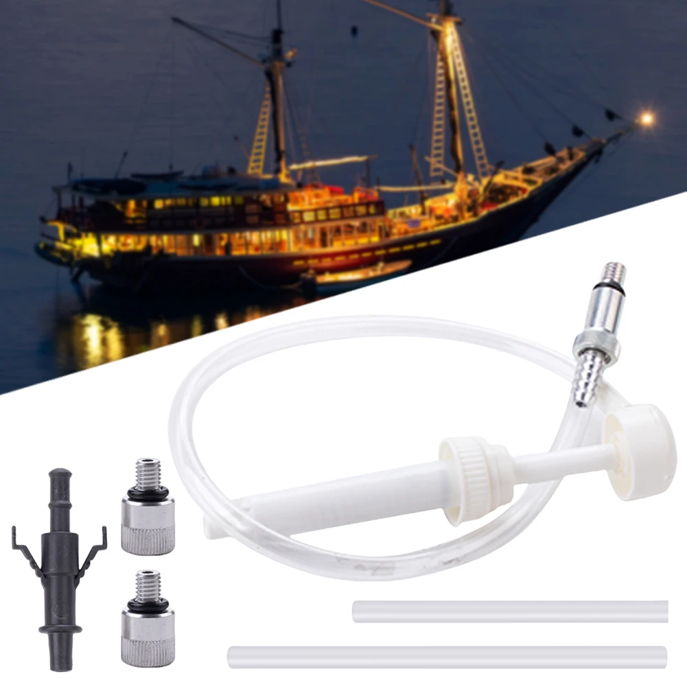 Морской низкооборотный масляный насос с адаптерами, нижний блок, набор инструментов для слива масла для стандартных бутылок кварты, подвесных моторов Mariner