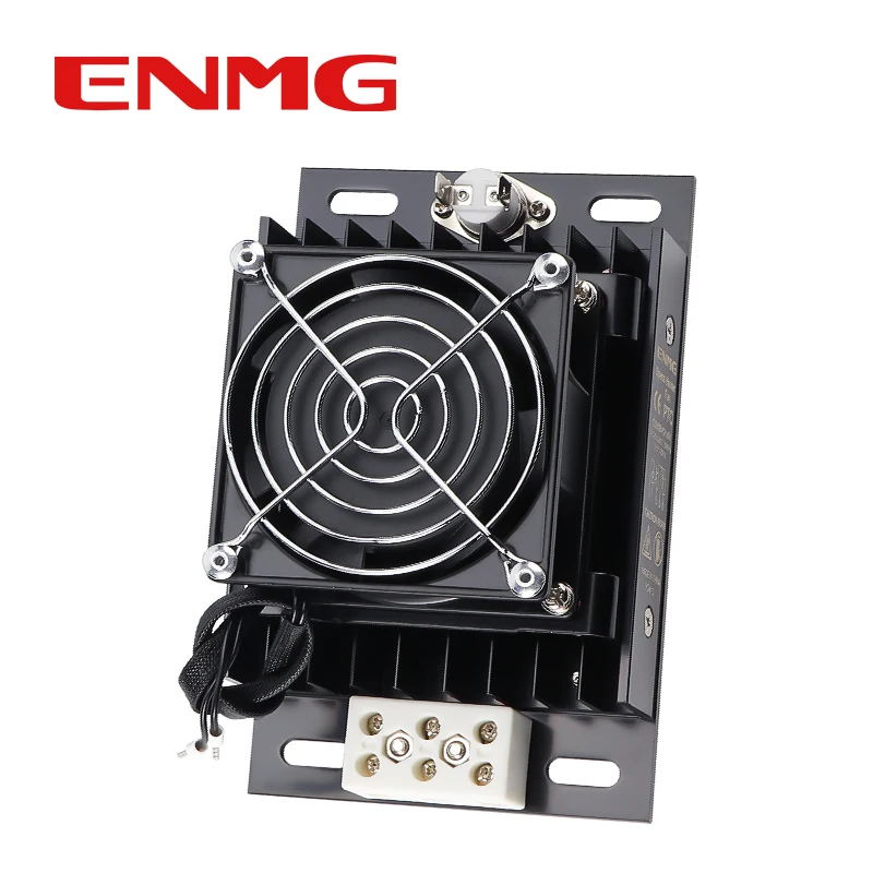 

ENMG Aluminum Alloy Air Heater with Fan-Industrial Cabinet/Power Distribution Box Thermostatic Dehumidification Heating Panel24V