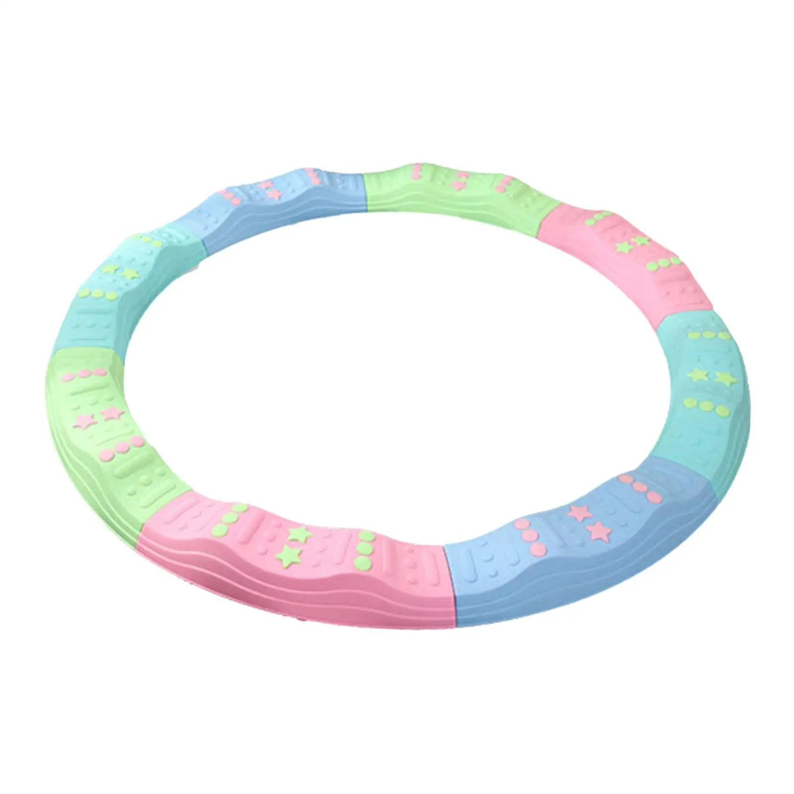 Kids Balance Beam Gym Toys Helps Build Coordination and Stability Wavy Outdoor Kids Obstacle Course Tactile Balance Board