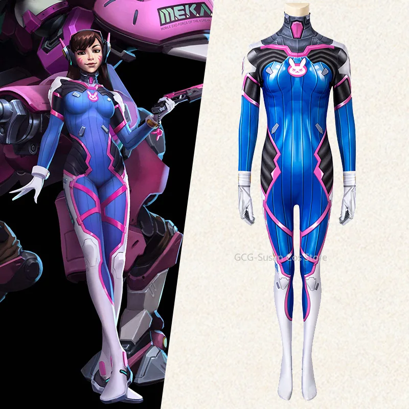 

Костюм для косплея D. Va Dynasty 2, колготки для OW-сценический наряд, платье на Хэллоуин, игровой персонаж, комплект реквизита для ролевых игр