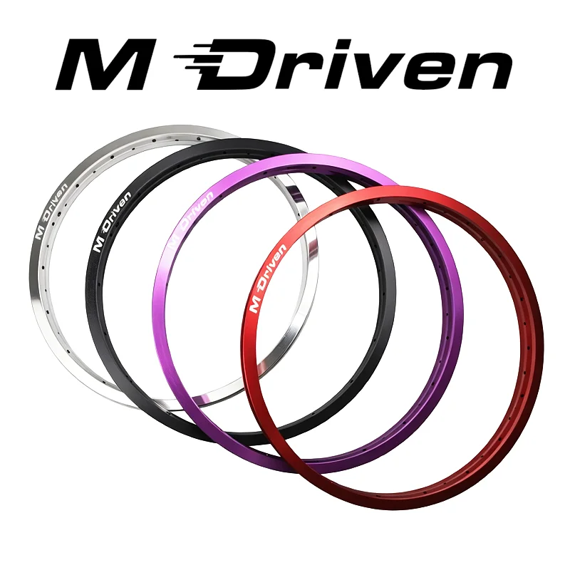 M Driven BMX 20 Zoll Räder 36 Loch Doppelschicht Fahrradfelge für BMX Street Bike Bunte Felge BMX Felge-Doppelwand 36H BMX Felgen – Detail 5