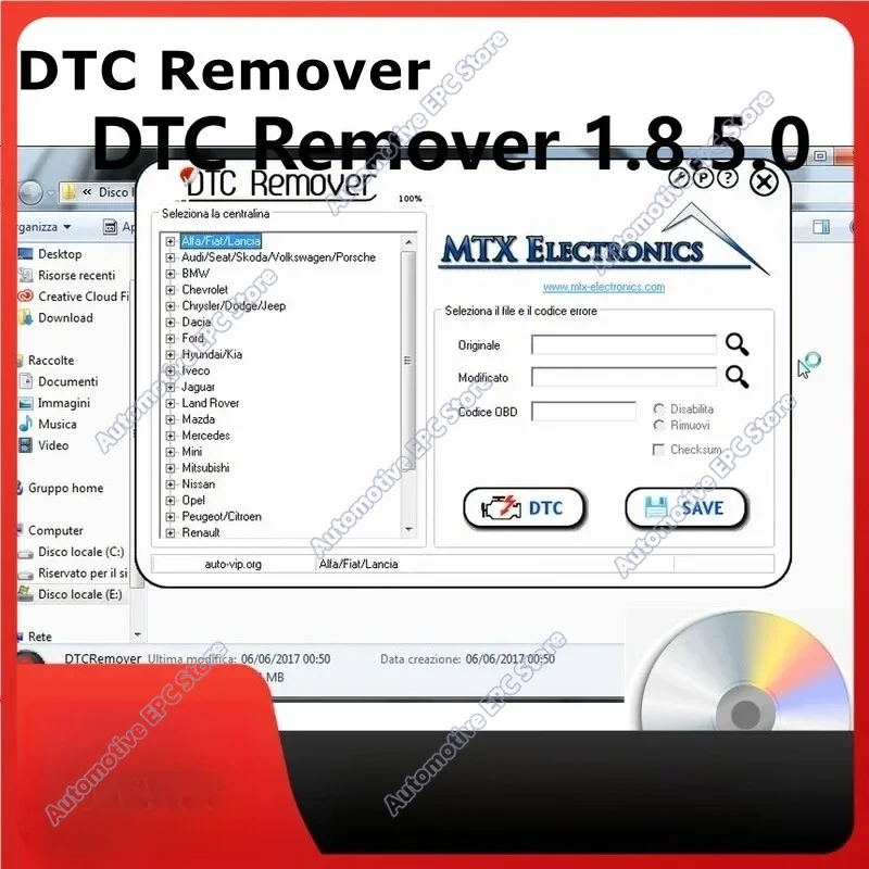 2026 Hot DTC Remover 1.8.5.0  For KESS KTAG FGTECH OBD2 Software MTX DTC Remover With Keygen+9 Extra ECU Tuning Software ECU Fau