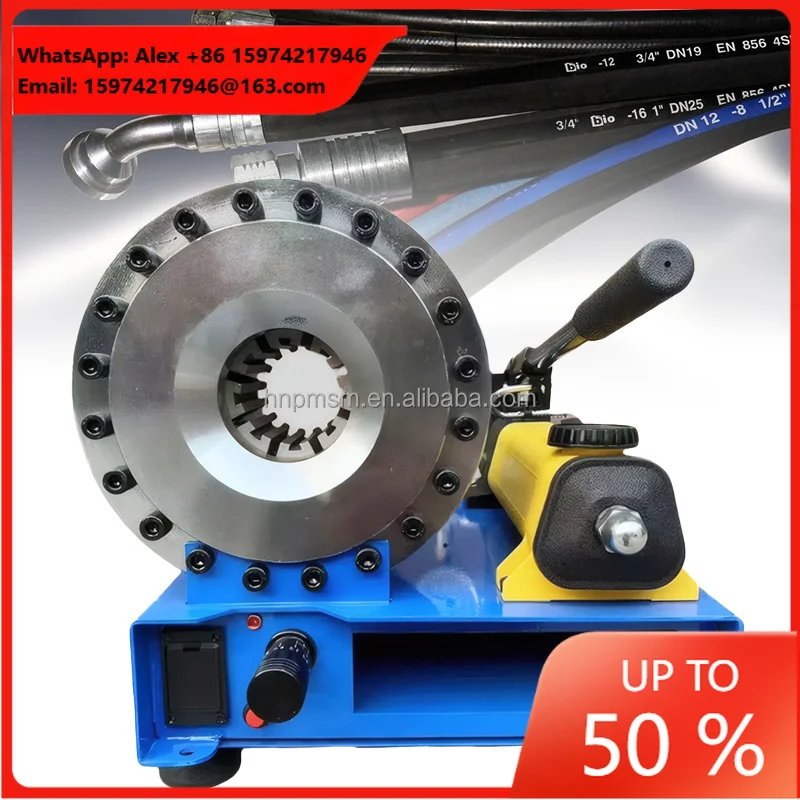 Air Suspension Crimping Machine Manual Hydraulic Hose Crimper Rubber Tube Crimping Portable 3mm Hydraulic Crimp Press Machine