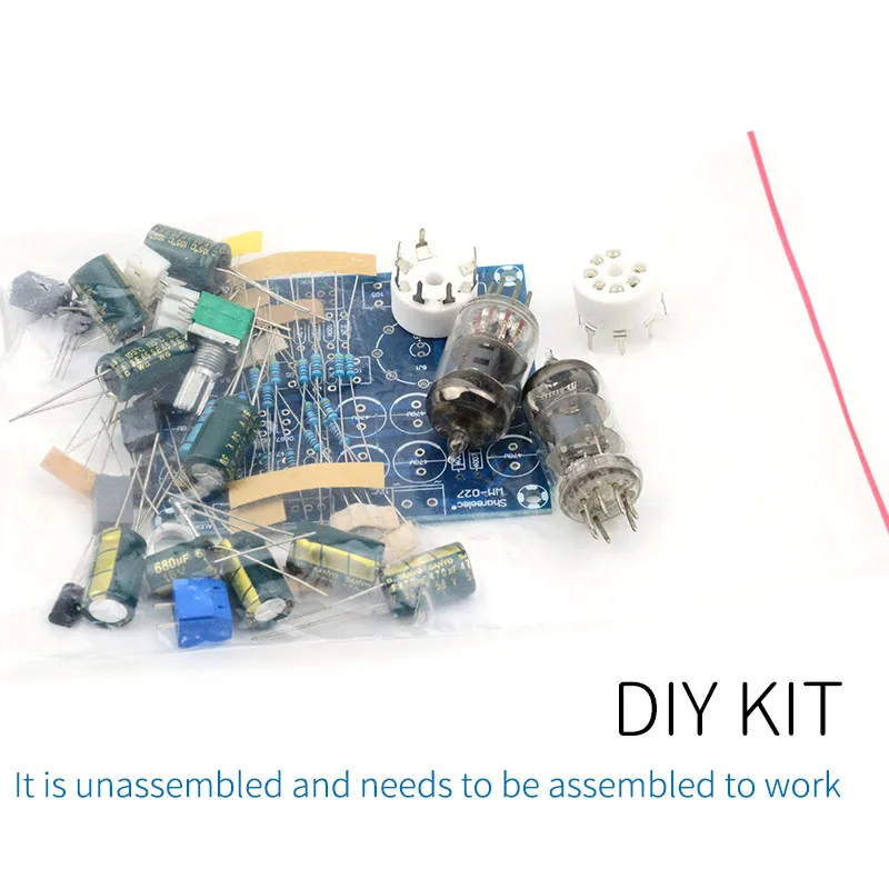 UNISIAN HIFI rura próżniowa przedwzmacniacz płyty 6J1 dobry dźwięk elektroniczny przedwzmacniacz bufora żółci AC12V do wzmacniacza domowego