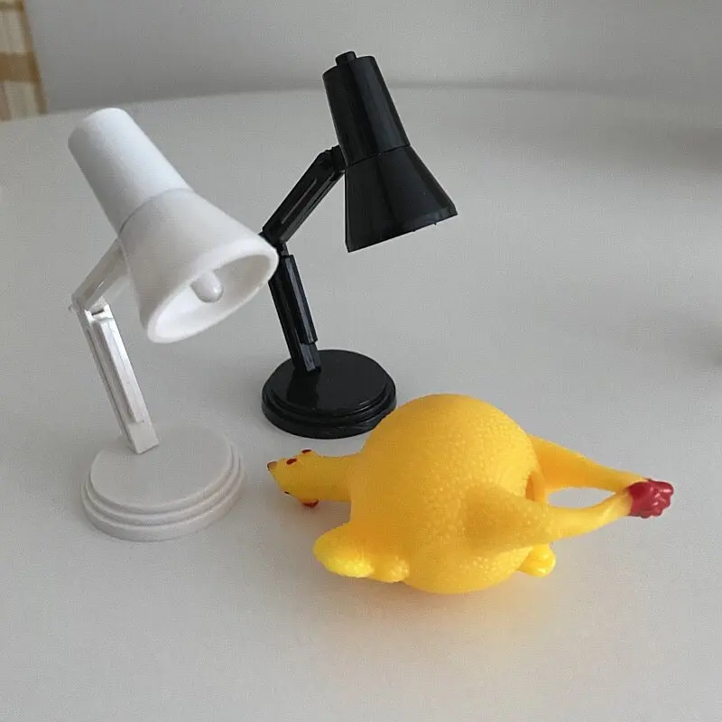Criatividade Mini Livro Luzes Estudante Dormitório LED Reading Lamp Clipped on Book